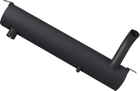 skid steer exhaust pipe|bobcat spark arrestor muffler.